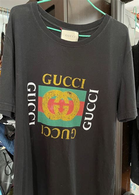 authentic gucci t shirt